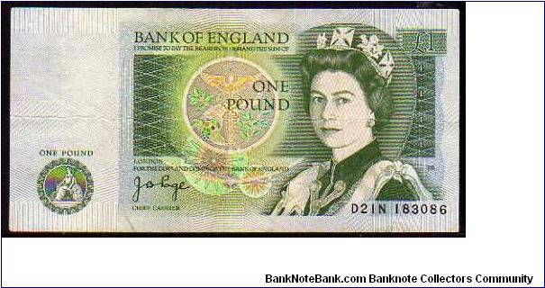 (England)

1 Pound
Pk 377a Banknote