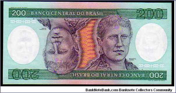 200 Cruzeiros__
Pk 199b Banknote