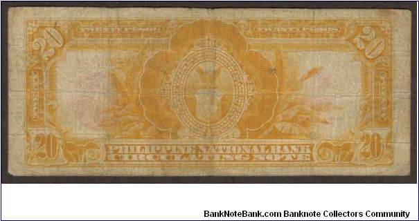 Banknote from Philippines year 1937