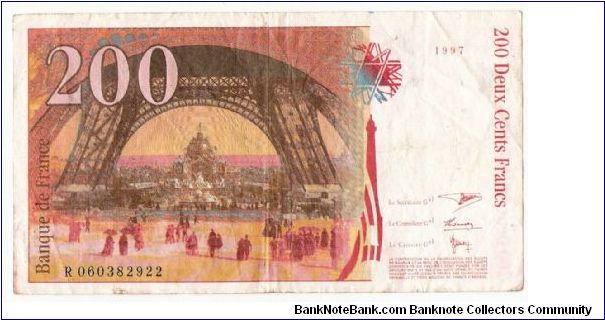 Banknote from France year 1997