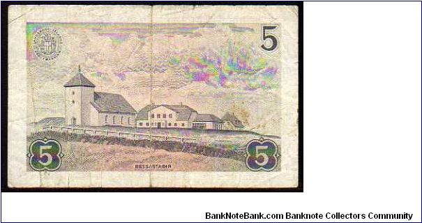 Banknote from Iceland year 1957