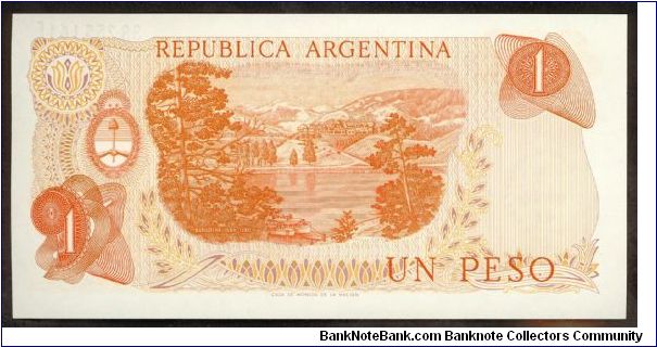 Banknote from Argentina year 1974