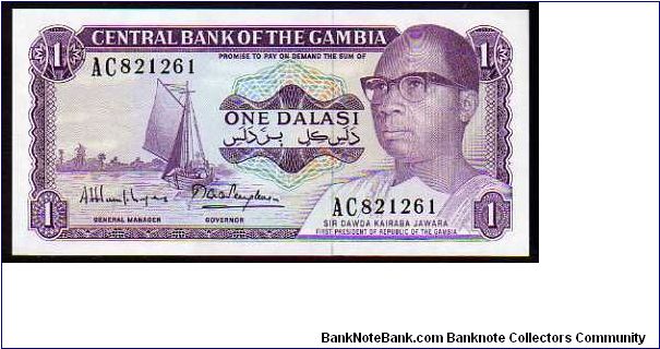 1 Dalasi
Pk 4f Banknote