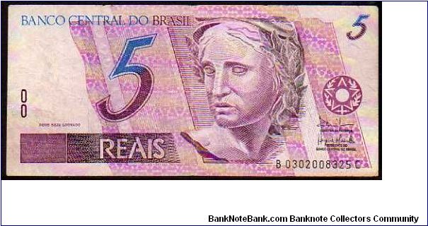 5 Reais__
Pk 244a Banknote