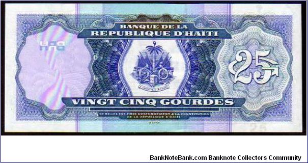 Banknote from Haiti year 2004