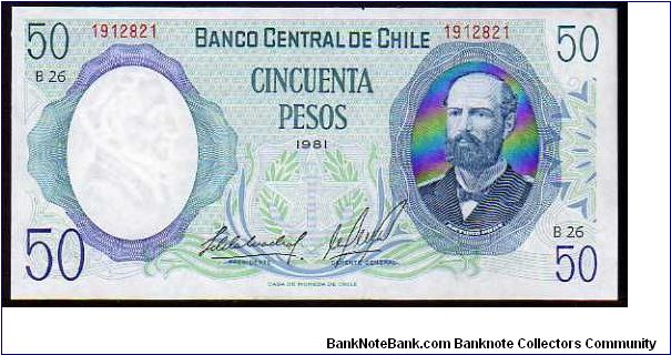 50 Pesos__
pk# 151b Banknote