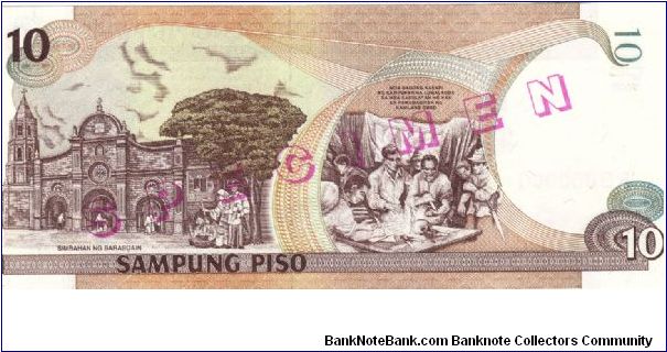 Banknote from Philippines year 2000