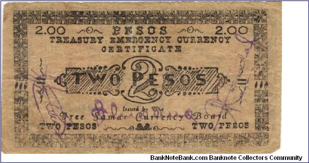 Banknote from Philippines year 1943