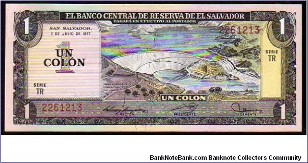 1 Colon
Pk 125a Banknote