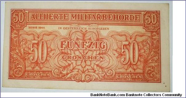 Banknote from Austria year 1944