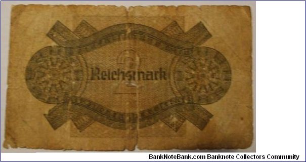 Banknote from Germany year 1940