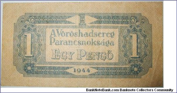 Banknote from Hungary year 1944