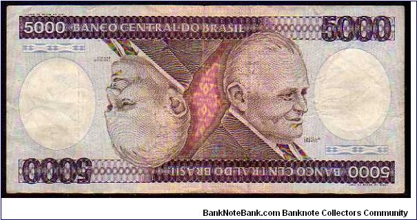 5000 Cruzeiros__
Pk 202 Banknote