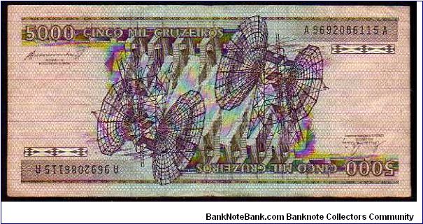 Banknote from Brazil year 1984