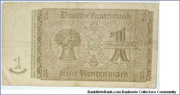 Banknote from Germany year 1937