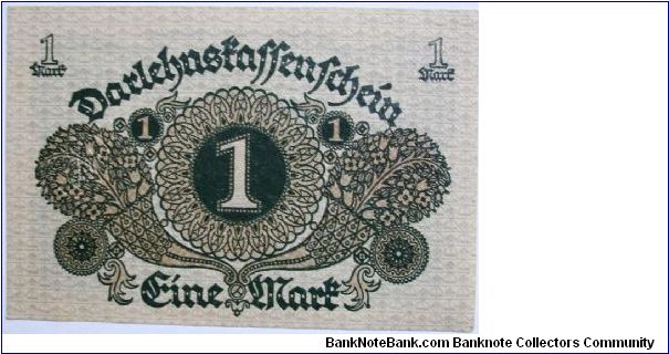 Banknote from Germany year 1920