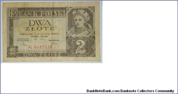 2 zlots Banknote