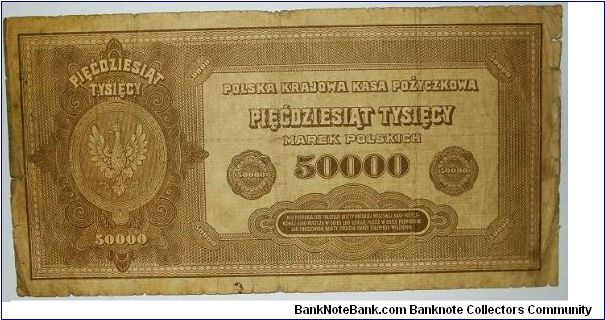 50000 marek Banknote