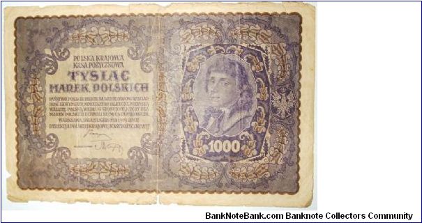 1000 marek Banknote