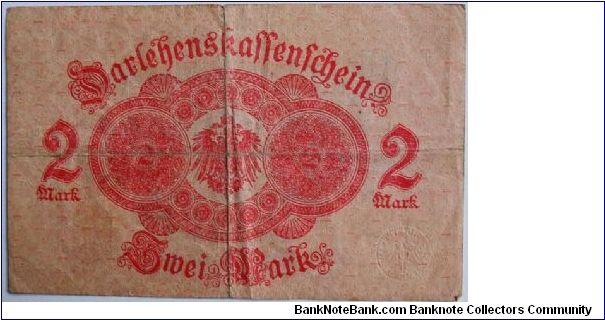 Banknote from Germany year 1914