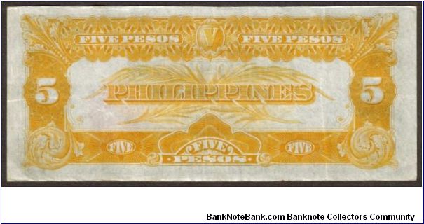 Banknote from Philippines year 1936