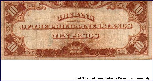 Banknote from Philippines year 1933