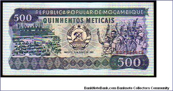 500 Meticas
Pk 131 Banknote