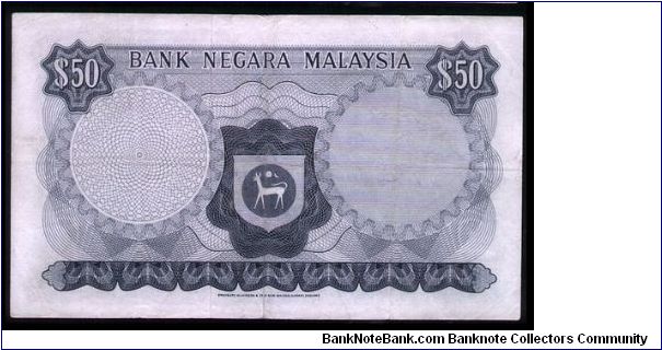 Banknote from Malaysia year 1976