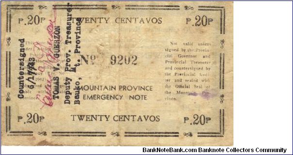 Banknote from Philippines year 1942