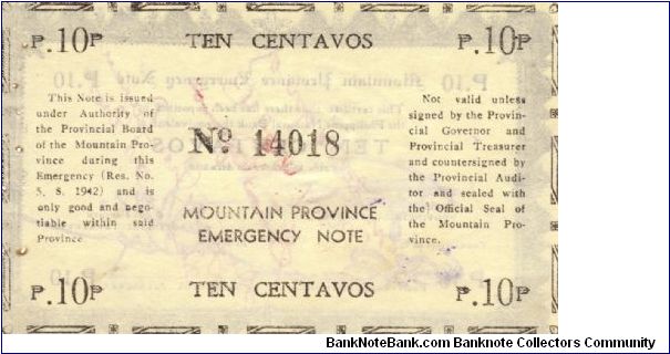 Banknote from Philippines year 1942