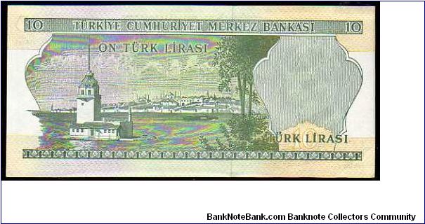 Banknote from Turkey year 1975