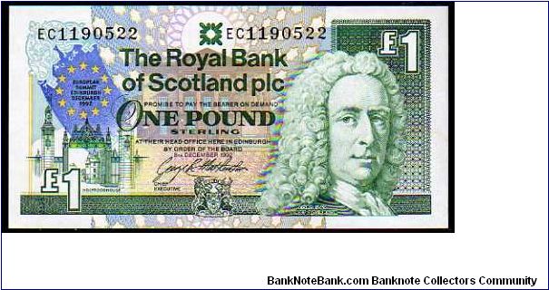 1 Pound
Pk 356 Banknote