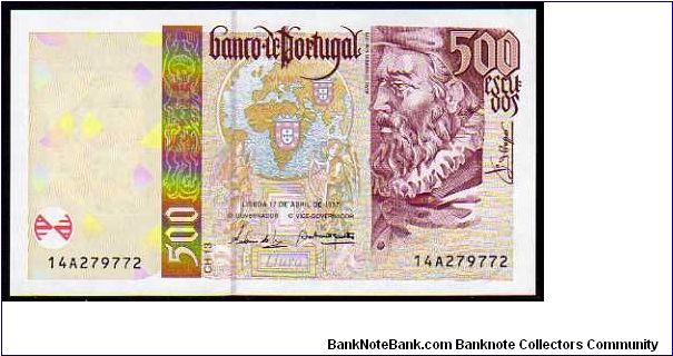 500 Escudos
Pk 187 Banknote