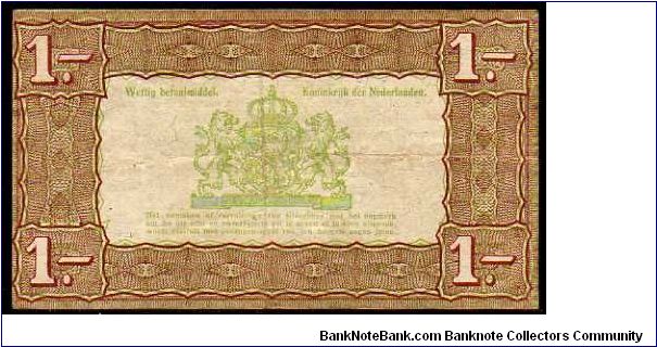 Banknote from Netherlands year 1938