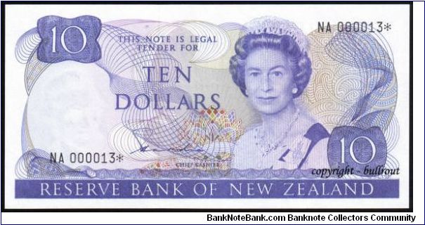 $10 Hardie II - NA 000013* Star replacement note. Banknote