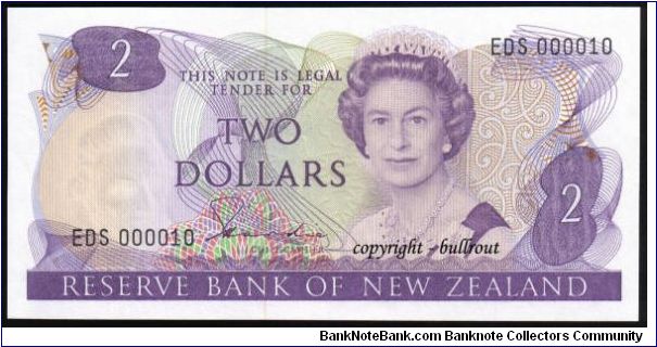 $2 Hardie II - EDS 000010. Banknote
