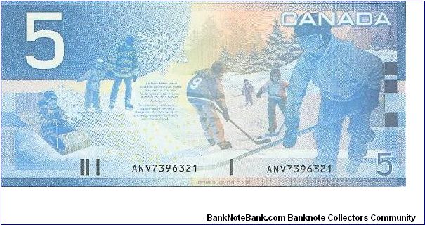 Banknote from Canada year 2002