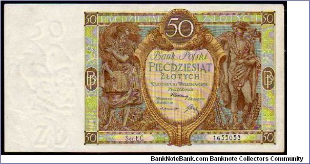 50 Zlotych
Pk 71 Banknote