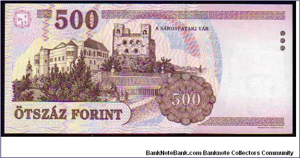 Banknote from Hungary year 1998