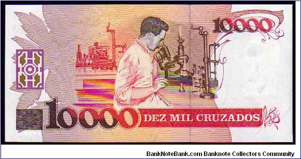 Banknote from Brazil year 1989