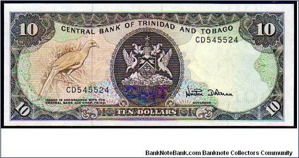 10 Dollars
Pk 38a Banknote