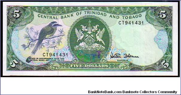 5 Dollars
Pk 37a Banknote