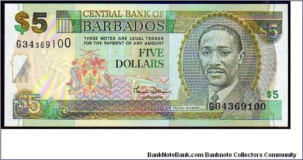 5 Dollars__

Pk 61 Banknote