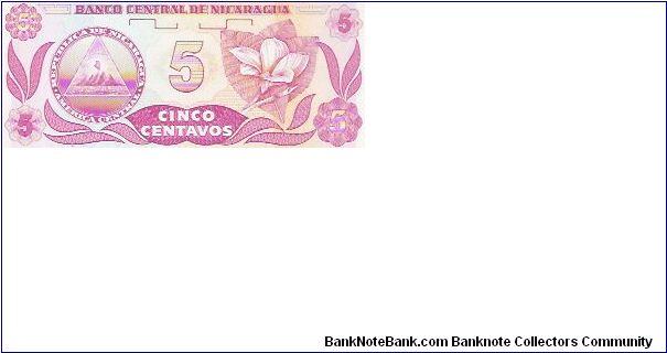 Banknote from Nicaragua year 1997