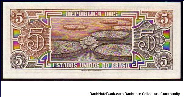 Banknote from Brazil year 1961