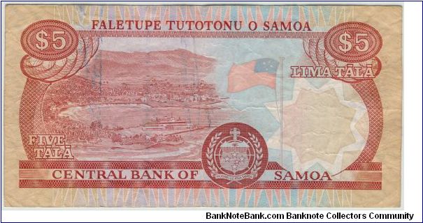 Banknote from Samoa year 1991