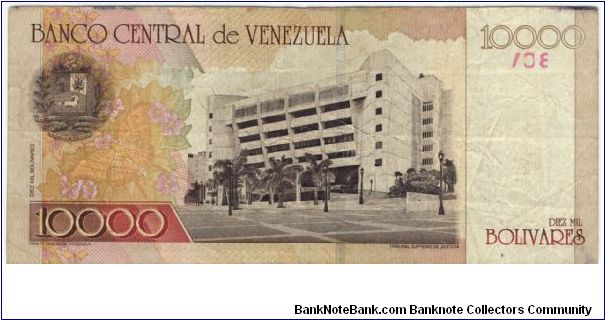 Banknote from Venezuela year 2000