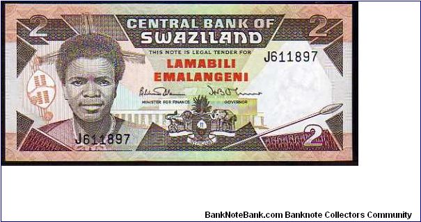 2 Lamabili Elemangeni
Pk 13 Banknote