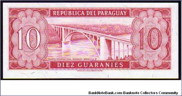 Banknote from Paraguay year 1963