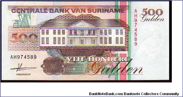 500 Gulden
Pk 140 Banknote